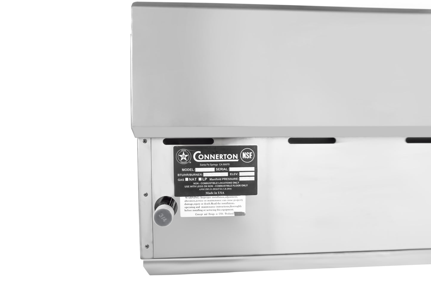 Connerton CG-42-M Manual Griddle