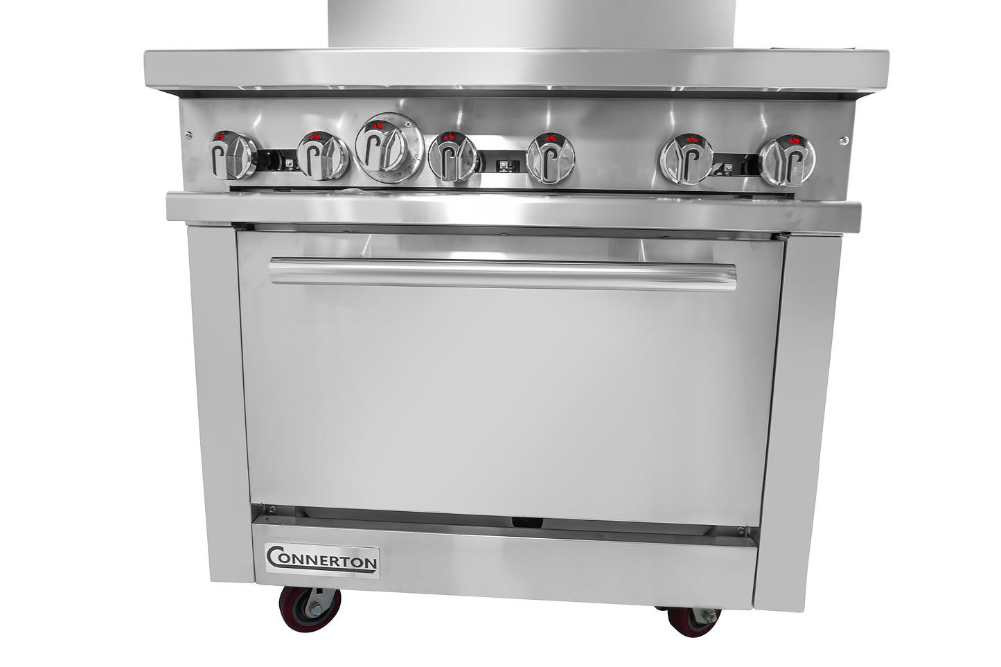 CONNERTON - CN36 Series, 36" Restaurant gas Range with 6 burners & 1 OVEN