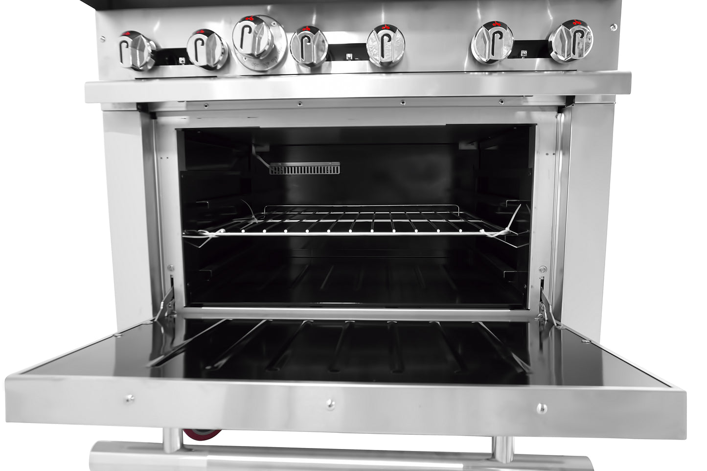 CONNERTON - CN36 Series, 36" Restaurant gas Range with 6 burners & 1 OVEN