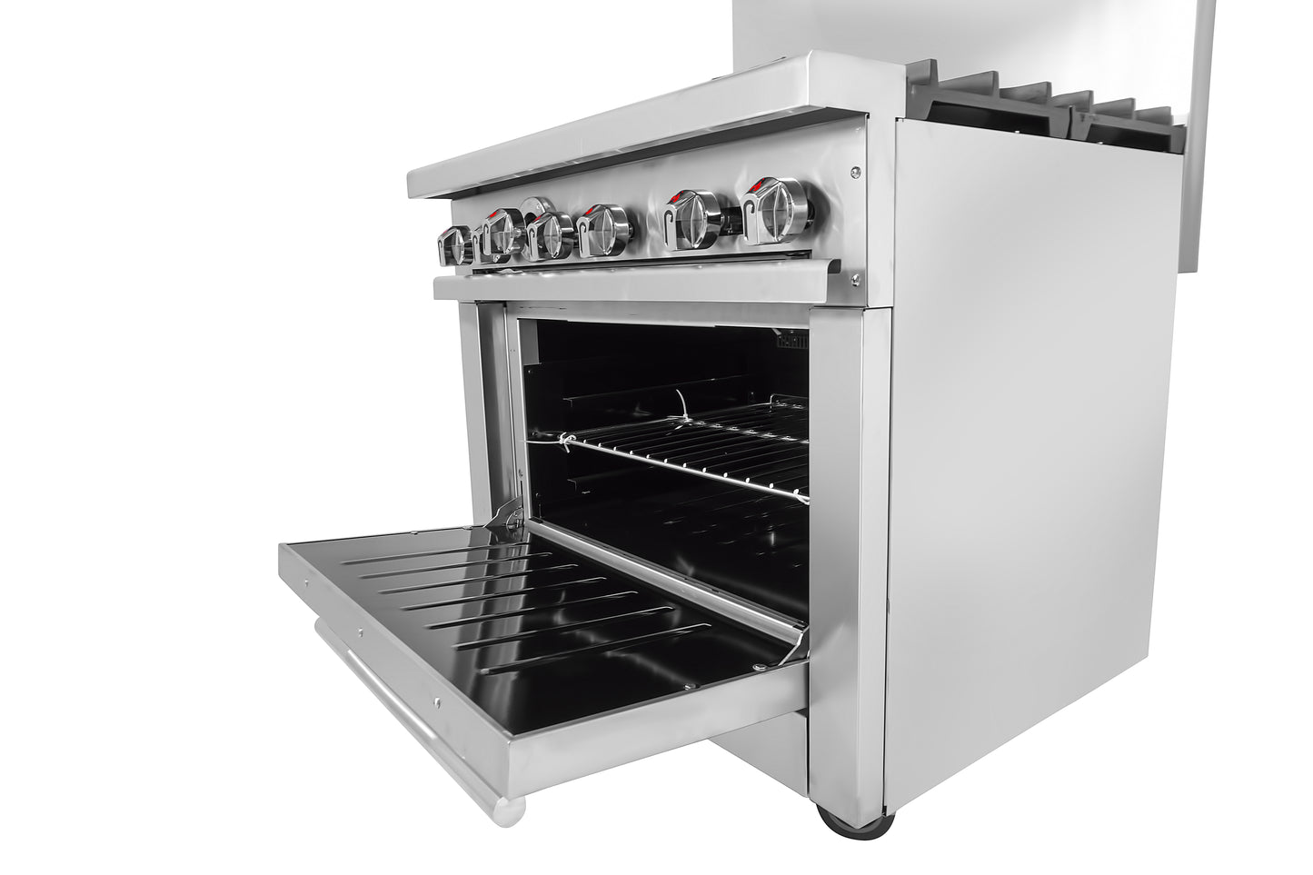 CONNERTON - CN36 Series, 36" Restaurant gas Range with 6 burners & 1 OVEN