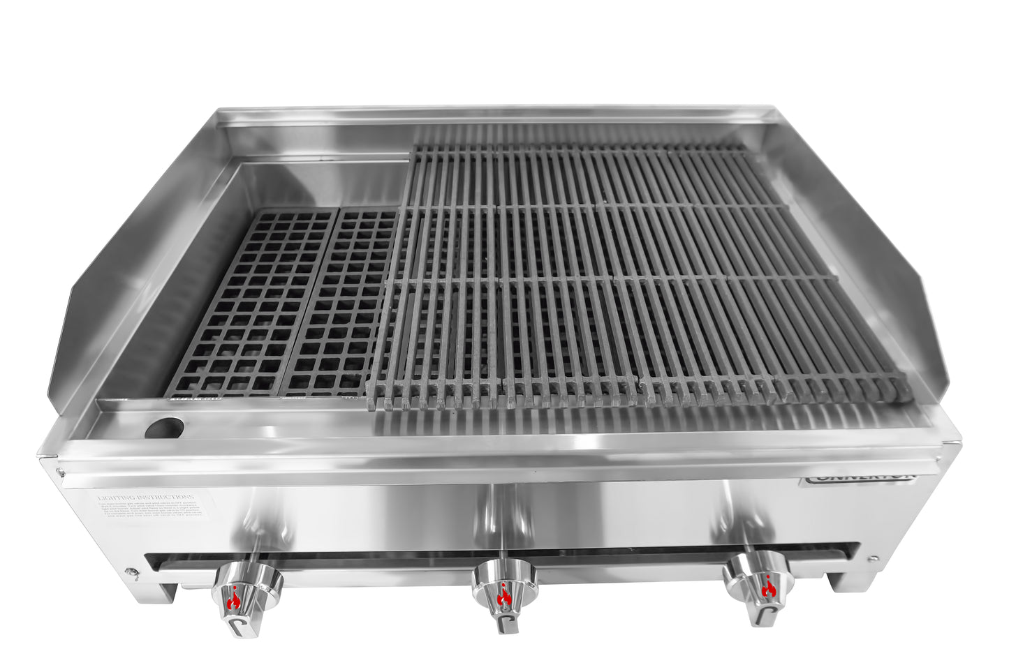 Connerton RLRB-23-27L Lava Rock Broiler