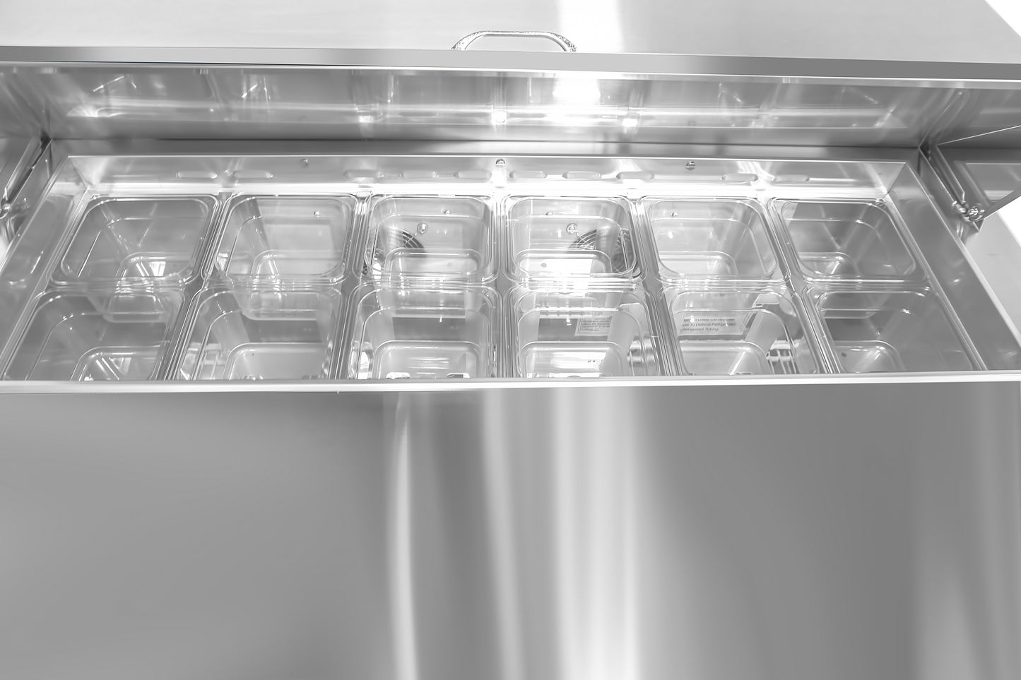 Commercial Refrigerated - Salad/Sandwich Prep Table 48", 12 pan Capacity.