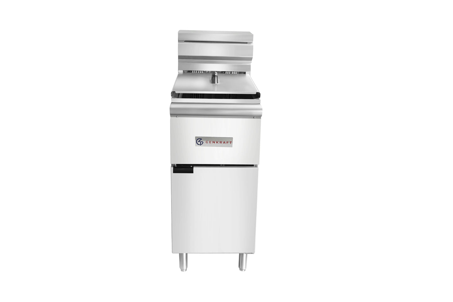 Genkraft 50 Lb. Commercial Electric Fryer, 208V/3PH, 18 KW for Restaurants & Kitchens