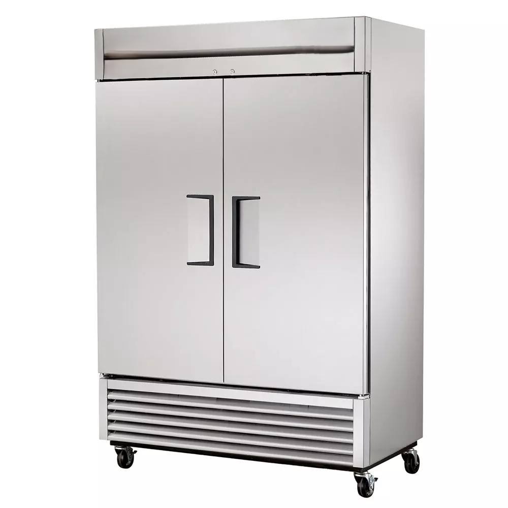 Genkraft GST-49 BR Double Solid Doors-Refrigerator