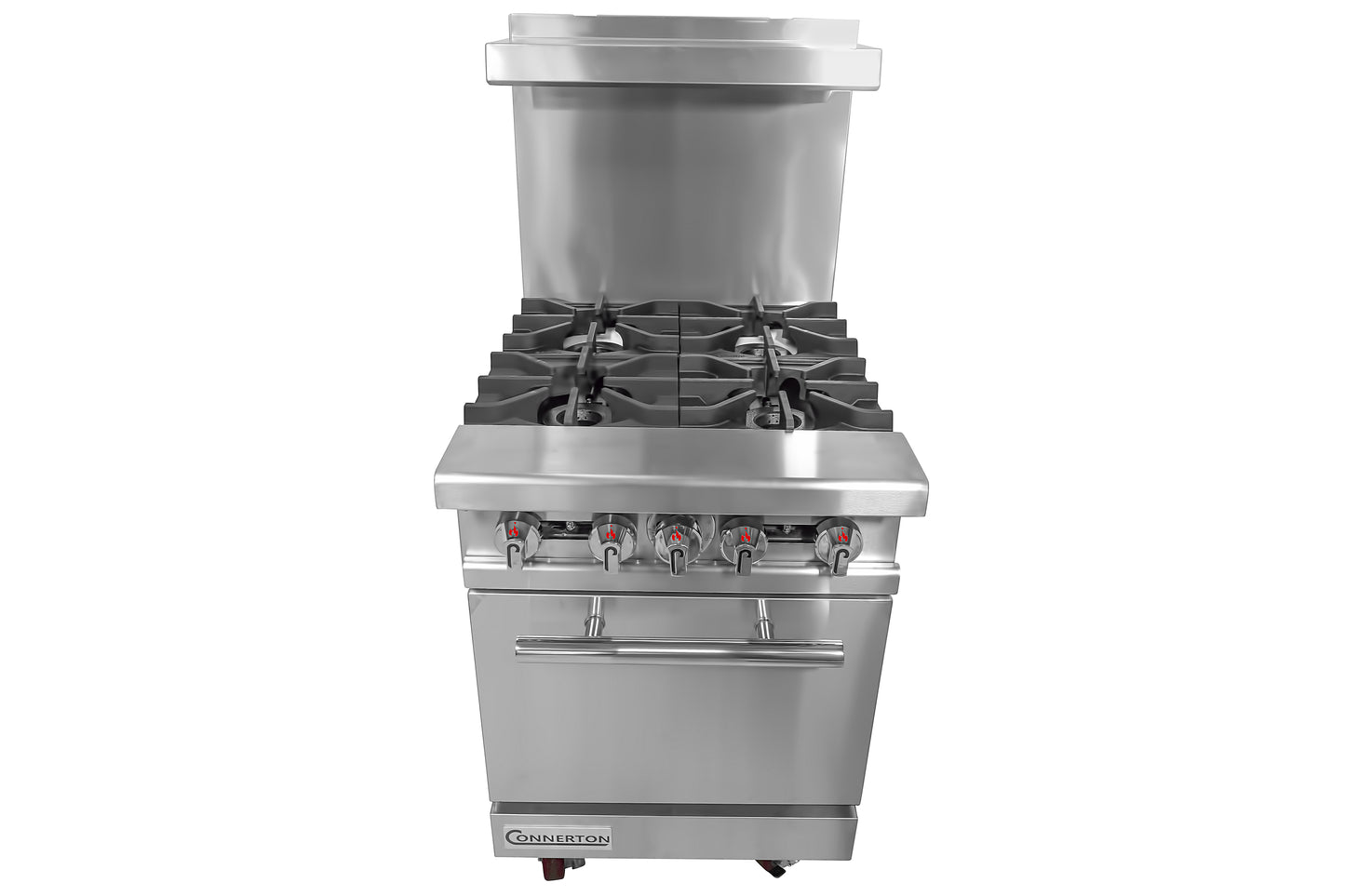 CONNERTON - CN24 Series - 24" Restaurant gas Range with 4 Burners & 1 OVEN