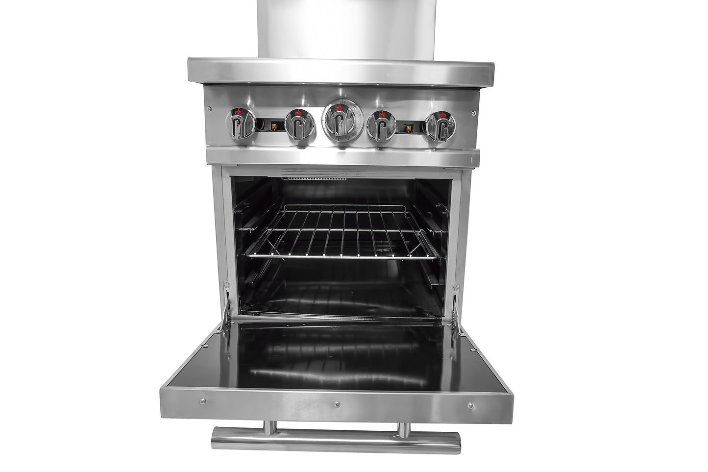 CONNERTON - CN24 Series - 24" Restaurant gas Range with 4 Burners & 1 OVEN