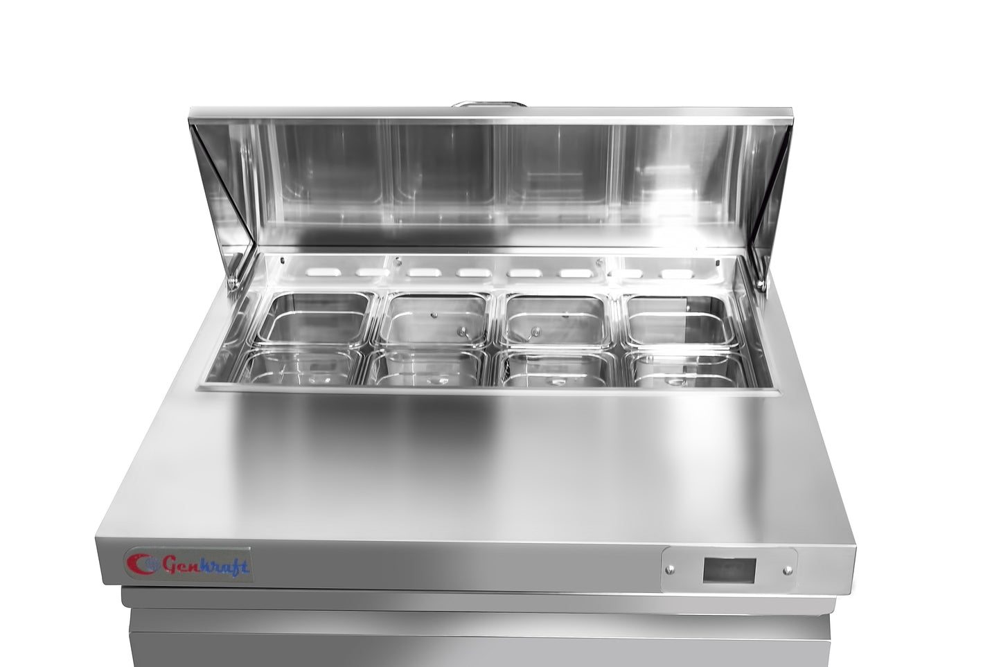 Commercial Refrigerated - Sandwich/Salad Prep Table 29" GTSSP-29, 8 pan Capacity.