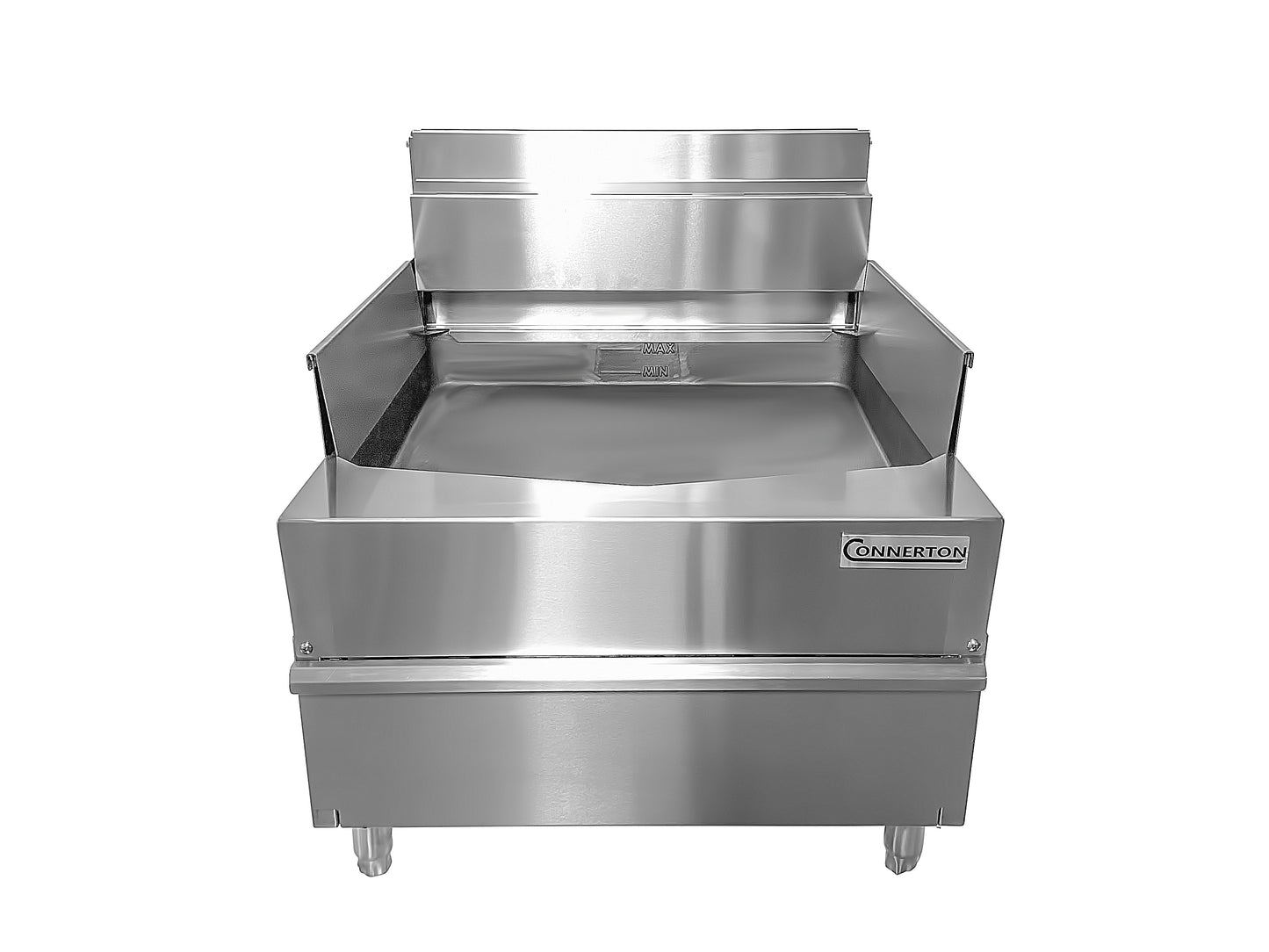 Connerton-CSF-24 - Commercial Thermostatic SHALLOW FRYER with 2 or 3 Baskets, Total 60.000 BTUs best for Frying and Grilling