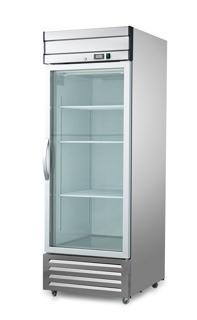 Genkraft GST-23 BRG Single Glass Door-Refrigerator