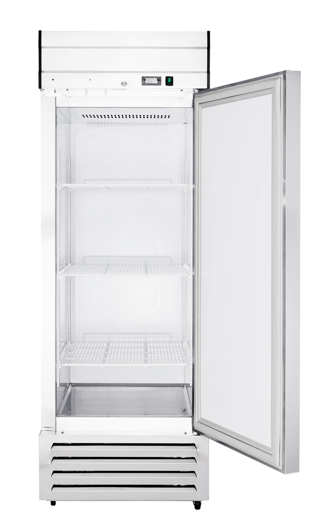 Genkraft GST-23 BRG Single Glass Door-Refrigerator